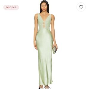 Bec and bridge Hacie maxi dress Elegant Mint Green Evening Gown